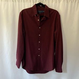 Polo Ralph Lauren Burgundy Button Down